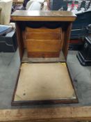 A Victorian correspondence box