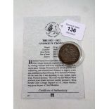 A Royal Mint Historic Coins of Great Britain 1821-1822 George IV Crown,