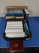 A box of 20th century volumes, history,