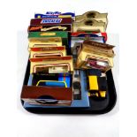 A tray containing a quantity of die cast vehicles to include Lledo Days Gone and Models of