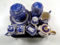 A tray containing a quantity of assorted Ringtons china