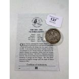 A Royal Mint Historic Coins of Great Britain 1896 Victoria Crown,