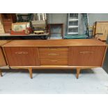 A 20th century Jentique Furniture teak sideboard