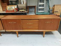 A 20th century Jentique Furniture teak sideboard