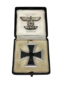 A German Iron Cross 1st Class, in case of issue, together with an Iron Cross Eagle clasp.
