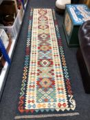 A Choli Kilim runner,