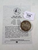 A Royal Mint Historic Coins of Great Britain 1892 Victoria Crown,