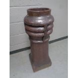 A 19th century chimney pot