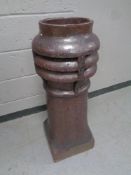 A 19th century chimney pot