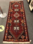 A Caucasian Afshar runner 85 x 232 cm