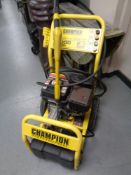 A Champion 3000 PSI pressure washer