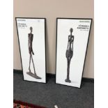 A pair of Louisiana Museum of Modern Art Posters,