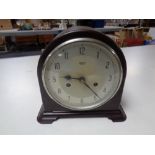 A 1930s Smiths Enfield Bakelite cased mantel clock