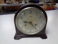 A 1930s Smiths Enfield Bakelite cased mantel clock