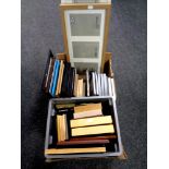 A box containing a large quantity of assorted photo frames