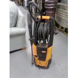 A Vax Power 3 2500 pressure washer with hose
