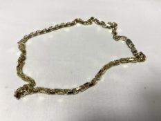 A silver chain
