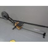 A rowing machine
