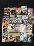 A collection of vintage comics, World Distributors comics, Billy the Kid, Western Super Thriller,