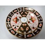 A Royal Crown Derby Imari patterned shallow dish,