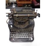 A vintage Olympia typewriter