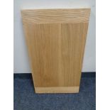 Fourteen contemporary solid oak cabinet tops, length 60 cm, width 30.