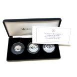 A jubilee Mint Queen Elizabeth II Sapphire Jubilee Solid Silver Proof Coin Collection,