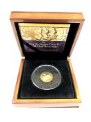 A Bradford Exchange Queen Elizabeth II 'Long to Reign Over Us' Gold Half Sovereign,