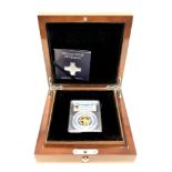 A George Cross Sovereign 2014, number 268 of 499, boxed with certificate of authenticity.