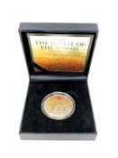 A Battle of The Somme Centenary Commemorative Five Pound Coin,