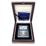 A Bradford Exchange 2013 Gold Sovereign, boxed with certificate of authenticity.