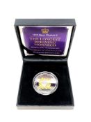 A Queen Elizabeth II Longest Reigning Monarch 2015 Five Pound Proof Coin,