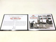 The Battles of the First World War Commemorative Coin Cover.