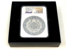 A Bradford Exchange Queen Elizabeth II 90th Birthday British Silver Kilo Coin, 1kg pure silver,