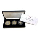 A Jubilee Mint Remembrance Day 22ct Gold Proof Coin Collection, weighing 8g,