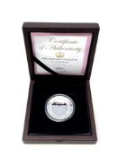 A HRH Princess Charlotte Silver Commemorative Coin, boxed with certificate of authenticity.