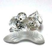 A Swarovski crystal ornament,