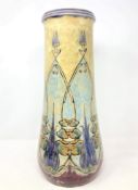 An impressive Art Nouveau vase by Royal Doulton, designed by Eliza Simmance, circa 1915,