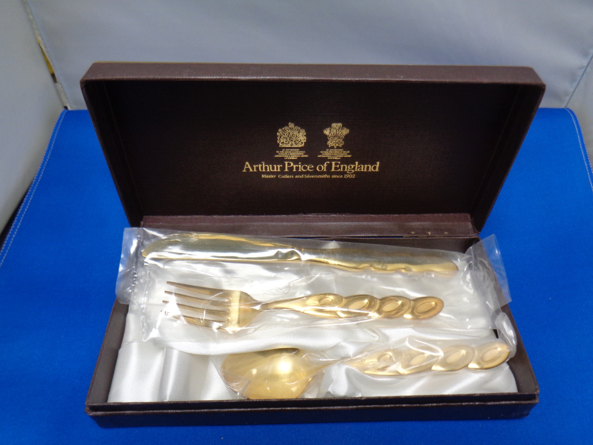 An Arthur Price limited edition child's cutlery set