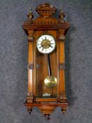 An antique Tunbridge Vienna wall clock