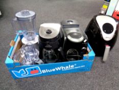 A quantity of assorted kitchen electricals to include a Power Air fryer,