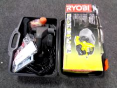 A Ryobi 600w planer,