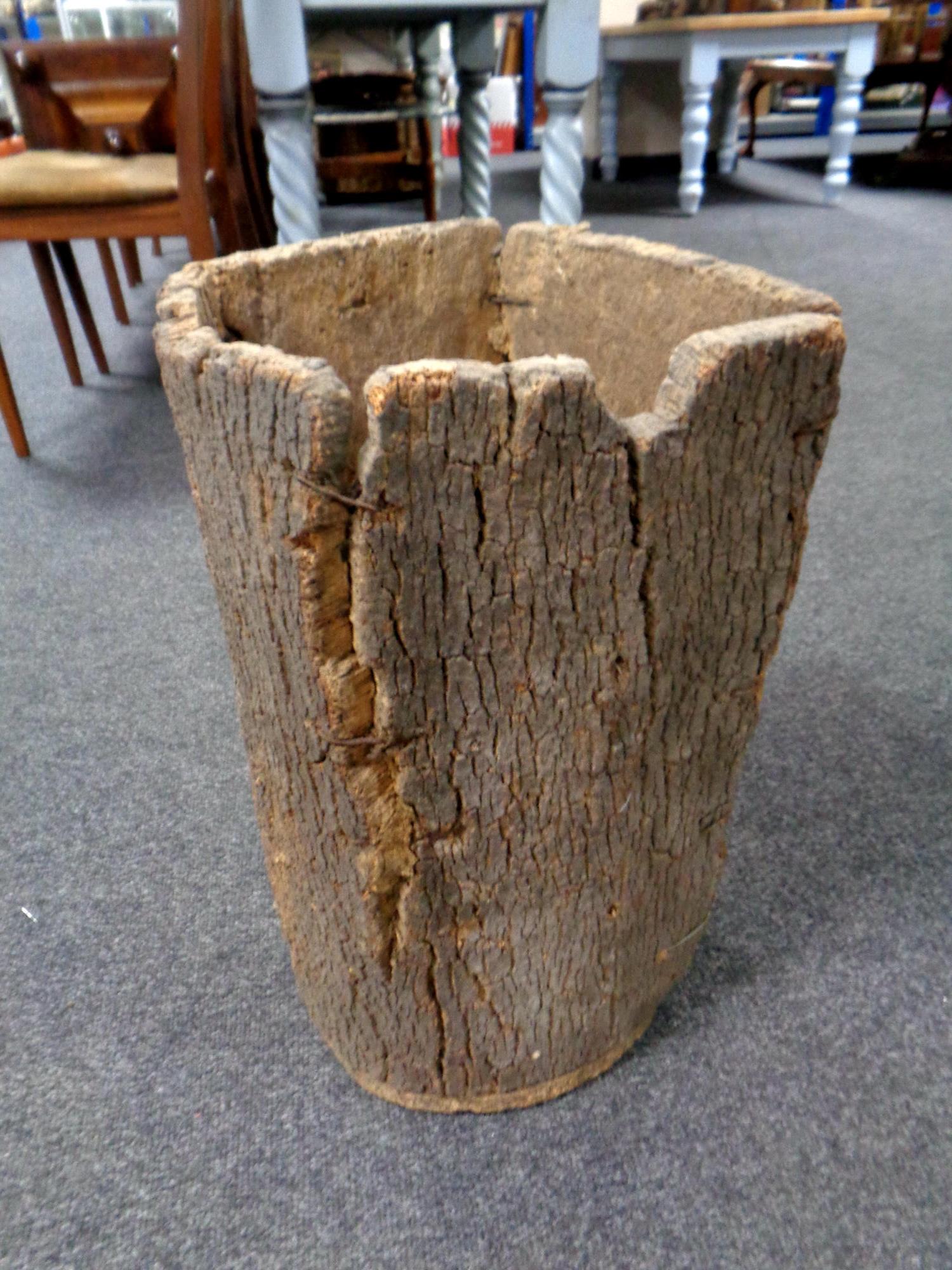 A Portuguese beehive planter