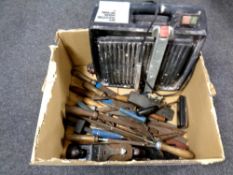 A box containing a Performance tile cutter,
