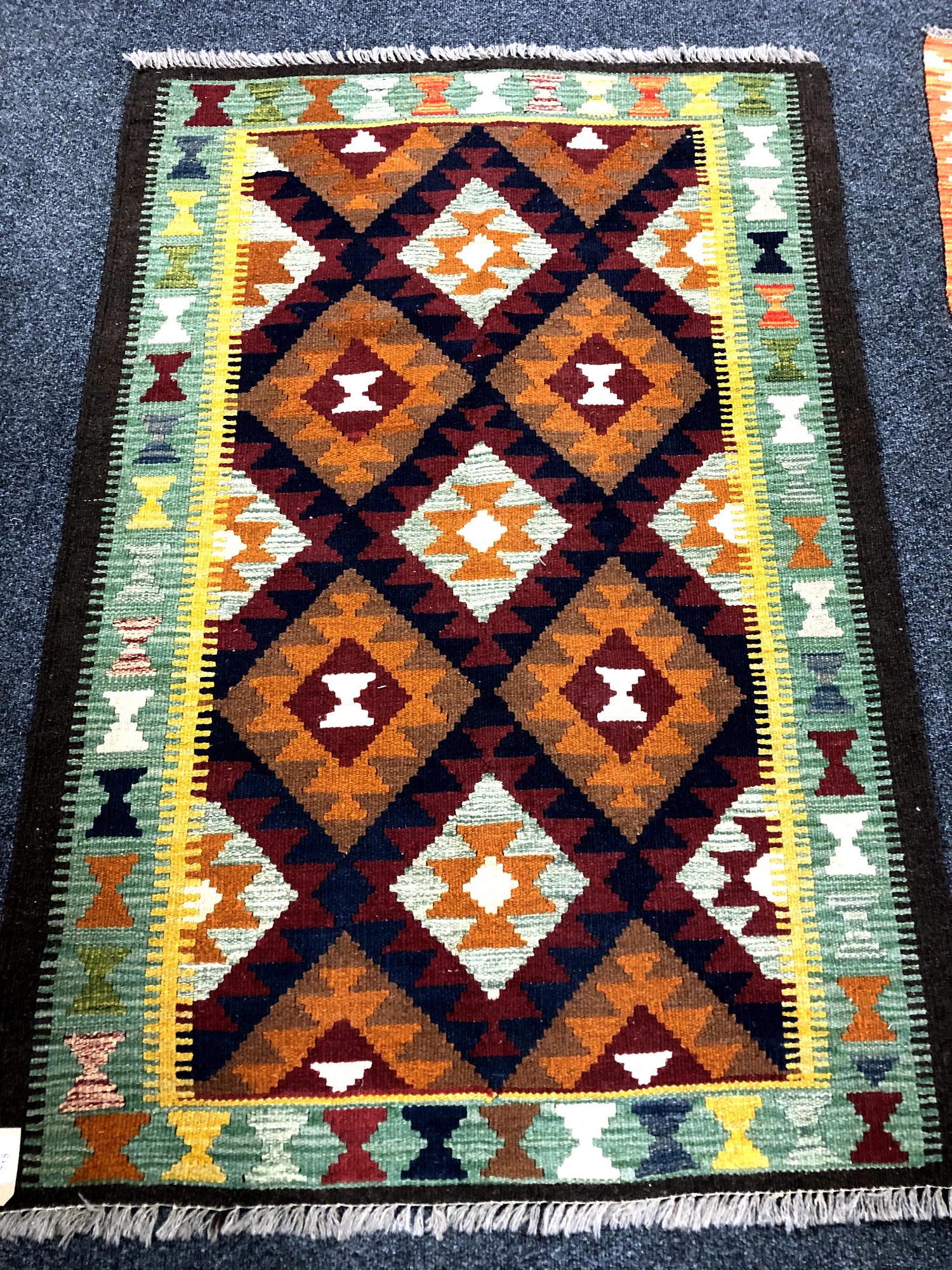 A Maimana Kilim rug,