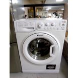 A Hotpoint washer