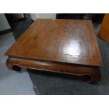 A Chinese style low coffee table,