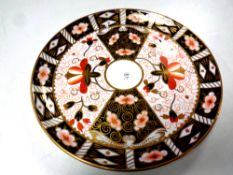 A Royal Crown Derby Imari patterned shallow dish,