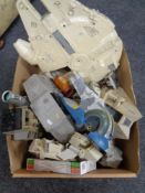A box containing a quantity of Star Wars vehicles and ships (as found)