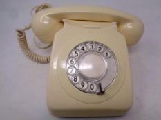 A GPO telephone (cream)